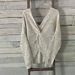 Brand new without tags twist-back sweater